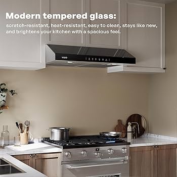 Amazon.com: VIKIO HOME Under Cabinet Range Hood 30 Inch, 900